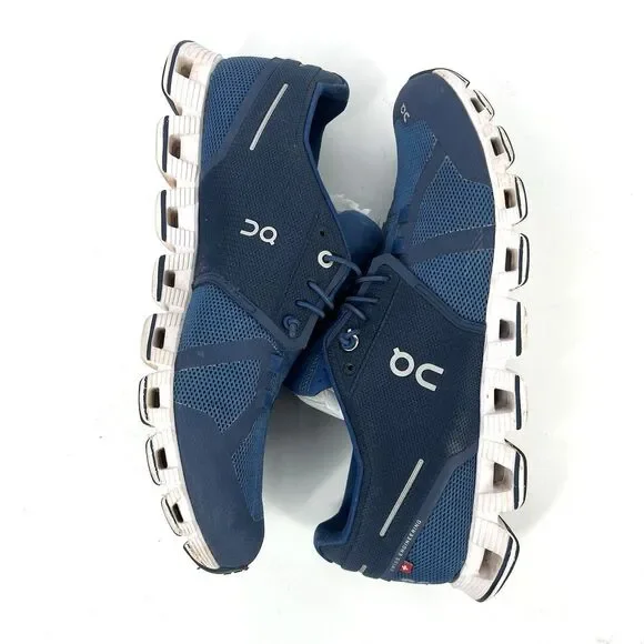 ON Cloud 6 Shoes Size 9 Mens Blue Running Lifestyle Sneakers Walking Cloud-Tec - Picture 4 of 10